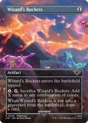 Wizard's Rockets - Foil - Prerelease Promo